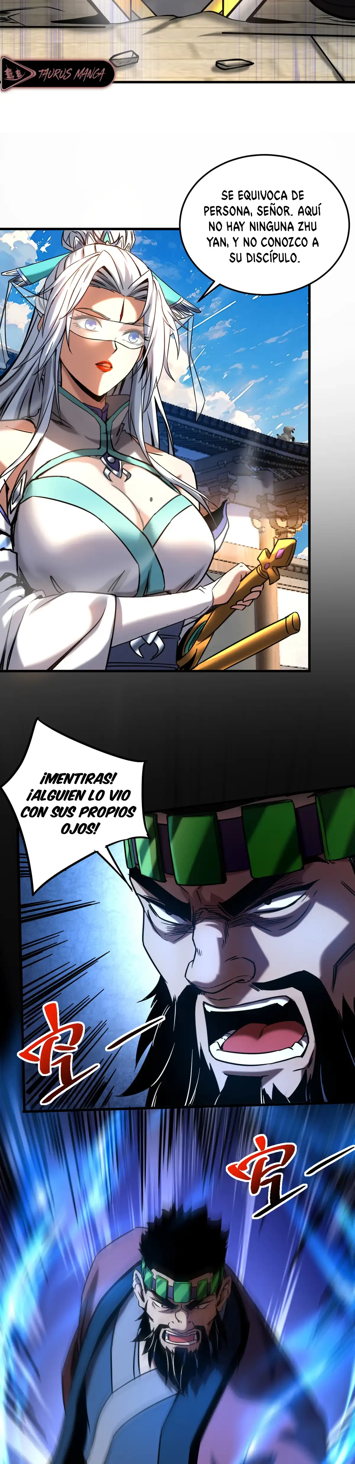 Mientras mis discípulas se matan, yo me relajo! > Capitulo 90 > Page 51
